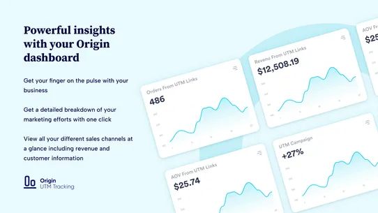 Origin UTM Tracking screenshot