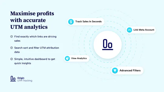 Origin UTM Tracking screenshot