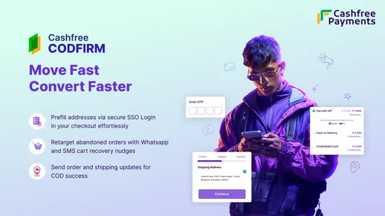 Cashfree CODFIRM &amp; Checkout screenshot