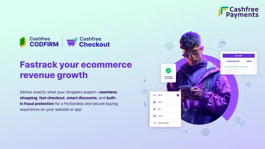 Cashfree CODFIRM &amp; Checkout screenshot
