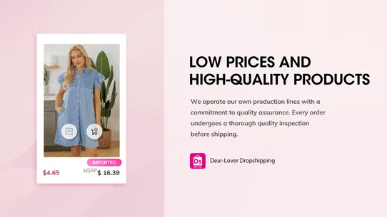 Dear‑Lover Dropshipping screenshot