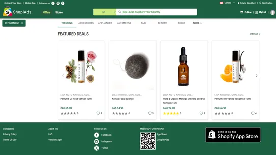 ShopiAds screenshot