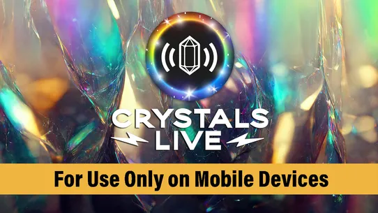 Crystals Live ‑ Live shows app screenshot