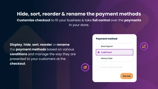 CCL Hide &amp; Sort Payments screenshot