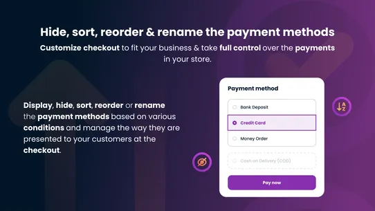 CCL Hide Payment Methods screenshot