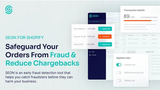 SEON Fraud Prevention screenshot