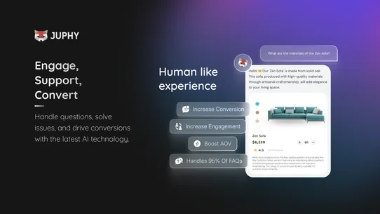 Juphy: AI Chatbot &amp; ChatGPT screenshot