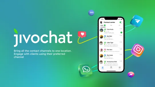 JivoChat: Live Chat &amp; WhatsApp screenshot