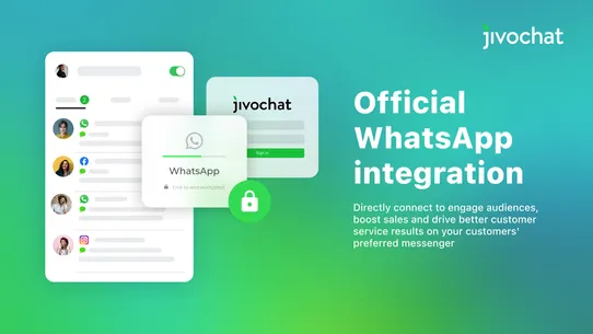 JivoChat: Live Chat &amp; WhatsApp screenshot