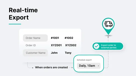 syncX: Order Export screenshot