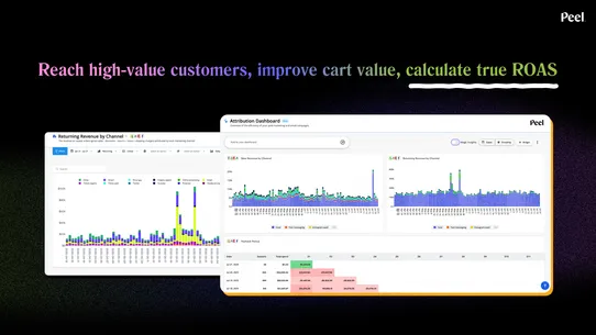 Peel: Retention Analytics screenshot