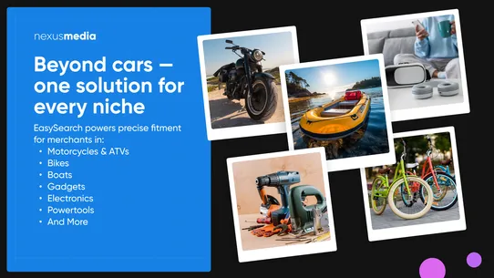 Year Make Model ‑ EasySearch screenshot