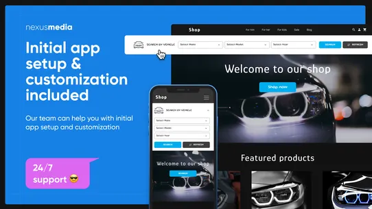 Year Make Model ‑ EasySearch screenshot