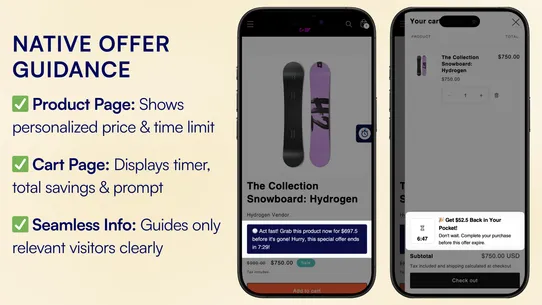Growth Suite Urgency with AI screenshot