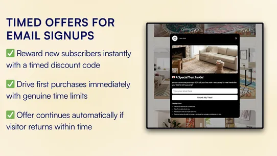Growth Suite Urgency with AI screenshot