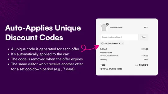 Growth Suite Discount Urgency screenshot