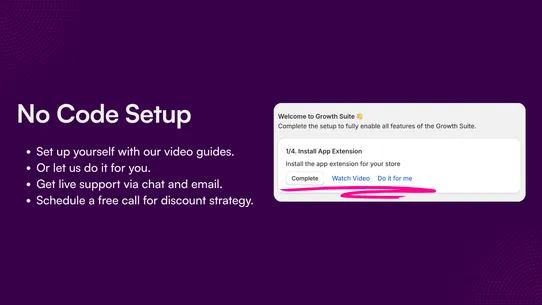 Growth Suite Discount Urgency screenshot