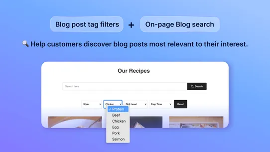 HUE Blog Filter &amp; Search PRO screenshot
