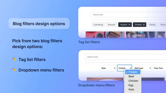 HUE Blog Filter &amp; Search PRO screenshot