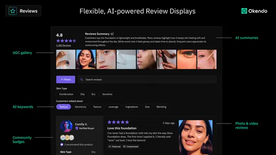 Okendo: Reviews &amp; Loyalty screenshot