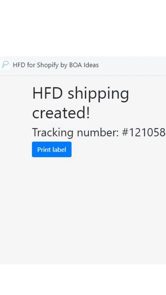 HFD DeliverIt screenshot