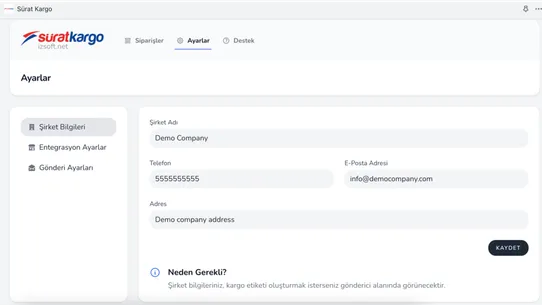 Sürat Kargo screenshot
