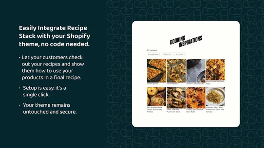 Recipe Stack—Sell with Recipes screenshot