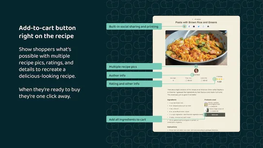 Recipe Stack—Sell with Recipes screenshot