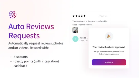 Fera Product Reviews App screenshot