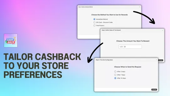 Gratitude CashBack for Reviews screenshot