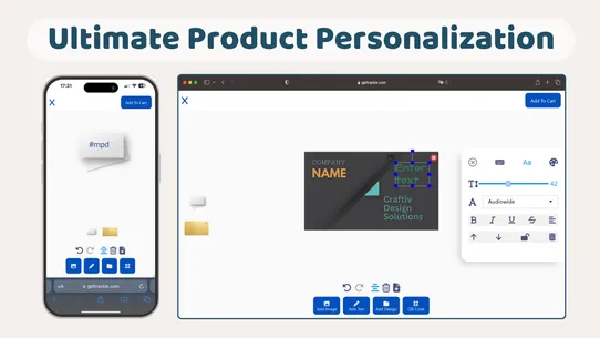 Craftiv Product Designer screenshot