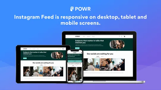 POWR Instagram Feed Instafeed screenshot