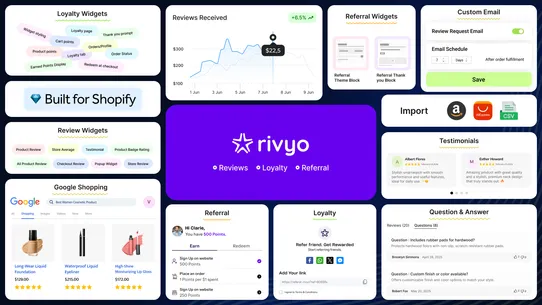 Rivyo: Reviews &amp; Loyalty screenshot