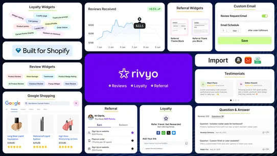 Rivyo : Reviews &amp; Loyalty App screenshot