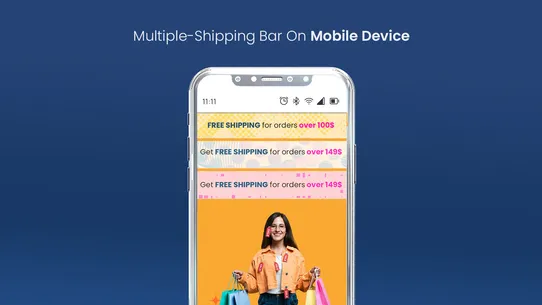 Makkpress Free Shipping Bar screenshot