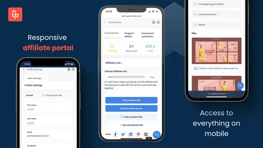 UpPromote Affiliate Marketing screenshot