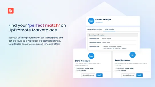 UpPromote Affiliate Marketing screenshot