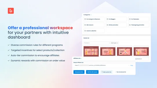 UpPromote Affiliate Marketing screenshot