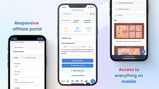 UpPromote Affiliate Marketing screenshot