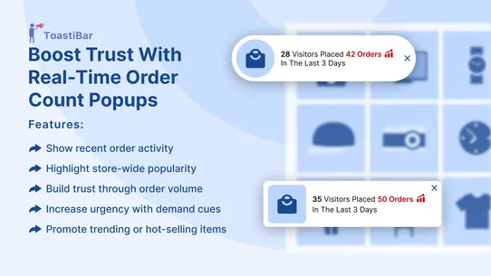 Toastibar Sales Popup &amp; Timers screenshot