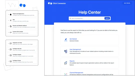 ClickConnector screenshot