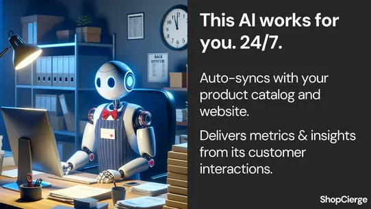 ShopCierge — AI Sales Chatbot screenshot