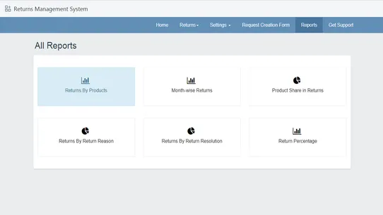 Easy Returns Management System screenshot
