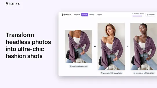 Botika: AI Models Pro Photos screenshot