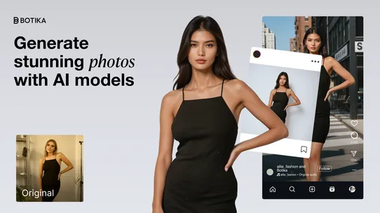 Botika: AI Models for Fashion screenshot