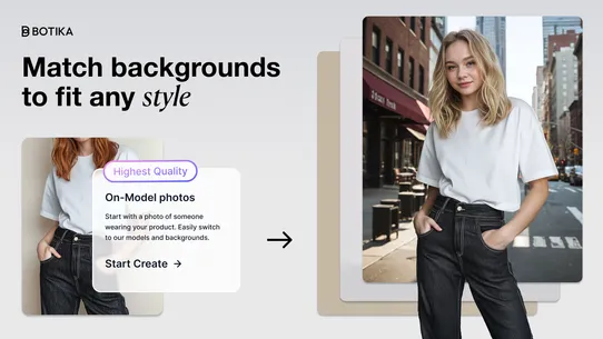 Botika: AI Models for Fashion screenshot
