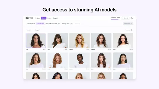 Botika: AI Models Pro Photos screenshot