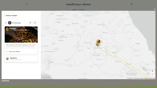 seedtrace Transparency App screenshot