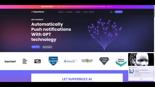 SuperBuzz screenshot