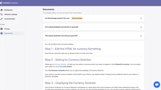 SmartCS: Currency Converter screenshot